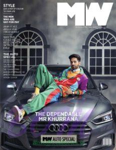 Ayushmann Khurrana in Man'sWorld Magazine Cover June 2019