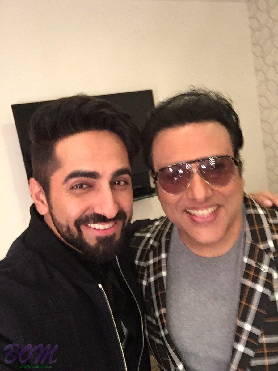 Ayushmann Khurrana with Govinda