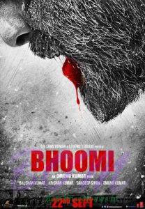 BHOOMI movie teaser poster