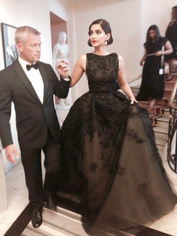 Barbie Sonam Kapoor in Cannes 2014