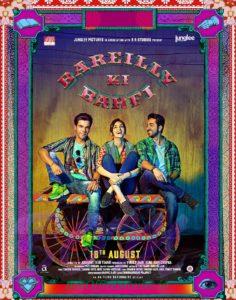 Bareilly Ki Barfi movie poster with leading stars