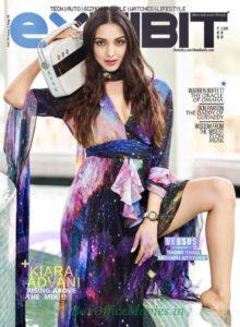 Beautiful Kiara Advani cover page girl for Exhibit Magazine Aug 2018 issue
