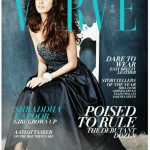 Beautiful Shraddha Kapoor on the cover page of Verve Magazine January 2015 Issue