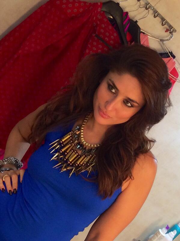 Kareena Kapoor at Gabbar shoot