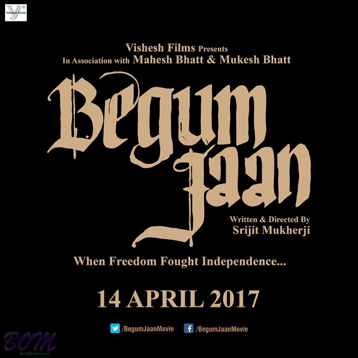 Begum Jaan Movie Teaser Poster