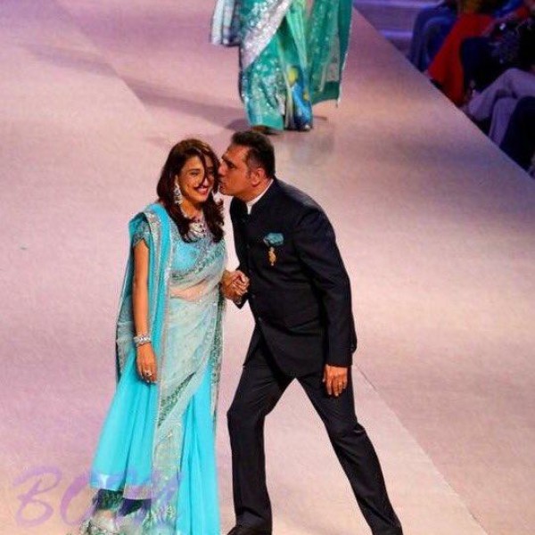 Boman Irani Walked the ramp with gorgeous lady Zenobia