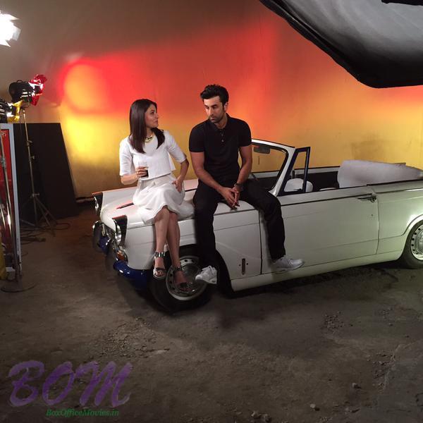 Anushka Sharma and Ranbir Kapoor masti @ Bombay Velvet promotion