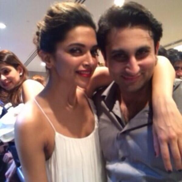 Candid picture of Deepika Padukone