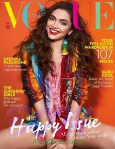 Deepika Padukone makes it colorful for Vague magazine in the issue.