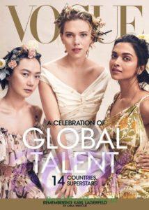 Deepika Padukone cover girl for Vogue India magazine