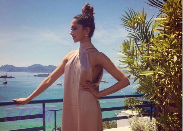 Deepika Padukone look during Cannes 2017