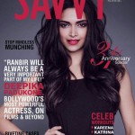 Deepika Padukone on the cover page of Savvy Magazine June 2015 Issue