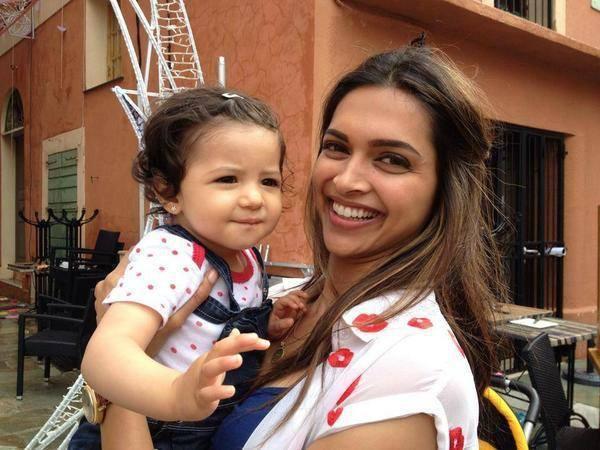 Deepika Padukone on the sets of her upcoming film Tamasha