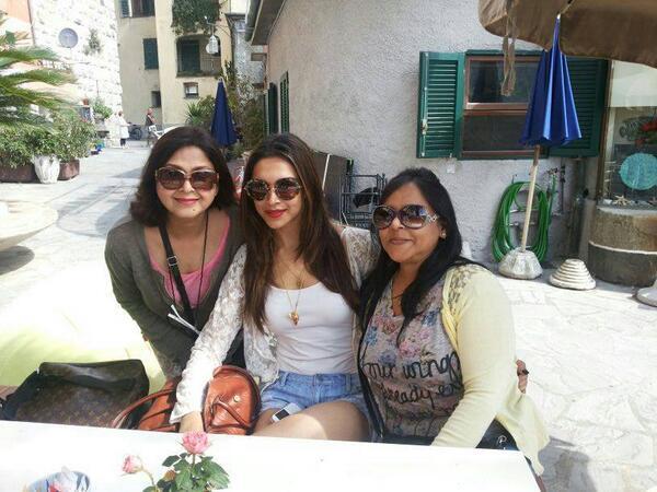 Deepika Padukone spotted in Spain