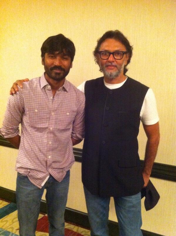 Dhanush with Rakeysh Om Mehra