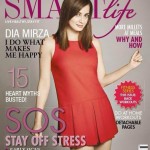 Dia Mirza on Smart Life Magazine Cover Page for March 2015