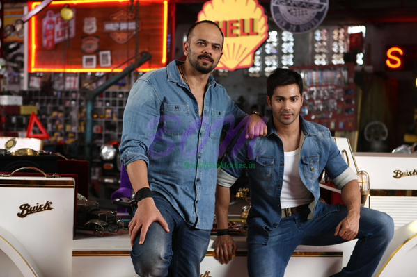 Dilwale Shoots begins - Rohit Shetty with Varun Dhawan