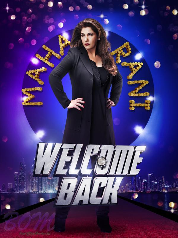 Dimple Kapadia first look in Welcome Back