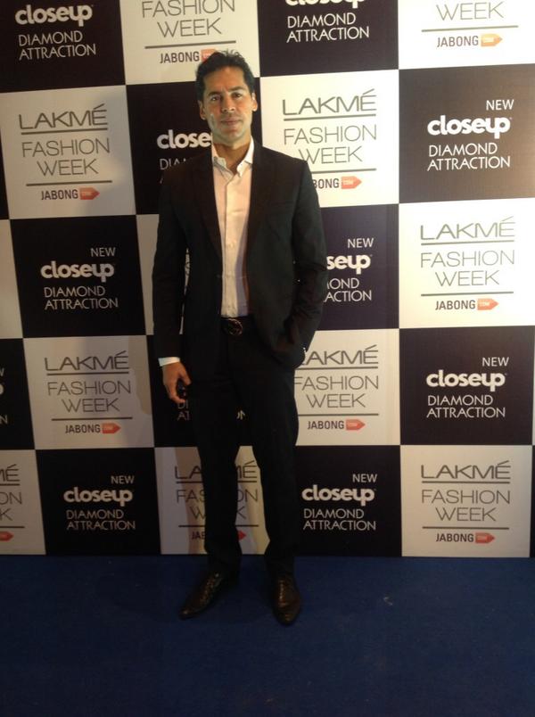 Dino Morea at Lakme Fashion Week 2014