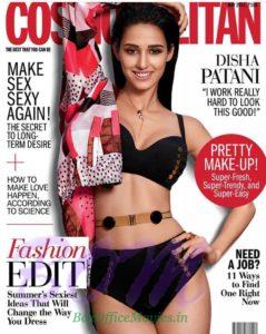 Disha Patani‏ cover girl for Cosmopolitan Magazine May 2017 issue