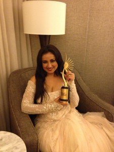 Divya Dutta with IIFA Award 2014