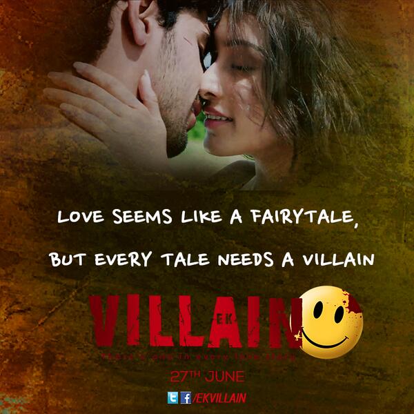 Ek Villain Romantic Poster - 21 May 2014