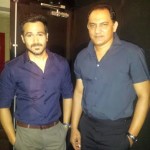 Emraan Hashmi met Azharuddin at the Azhar Teaser launch