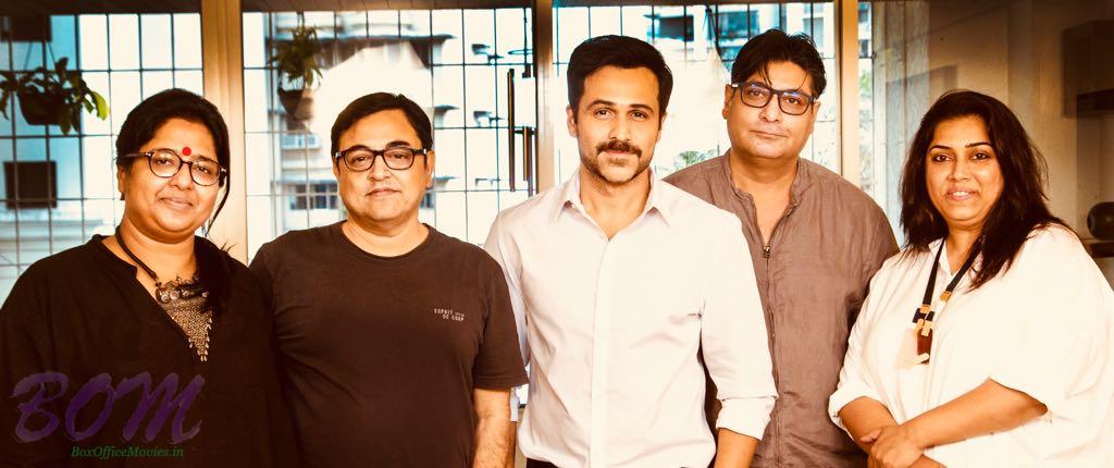 Emraan Hashmi with Fathers Day movie team