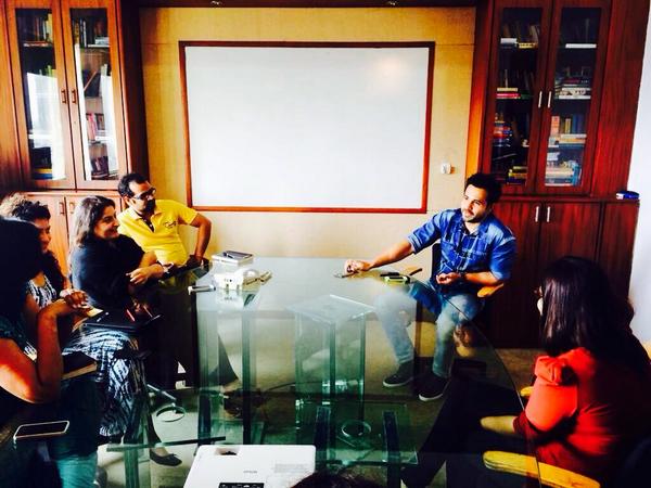 Emraan Hashmi At Filmfare Office