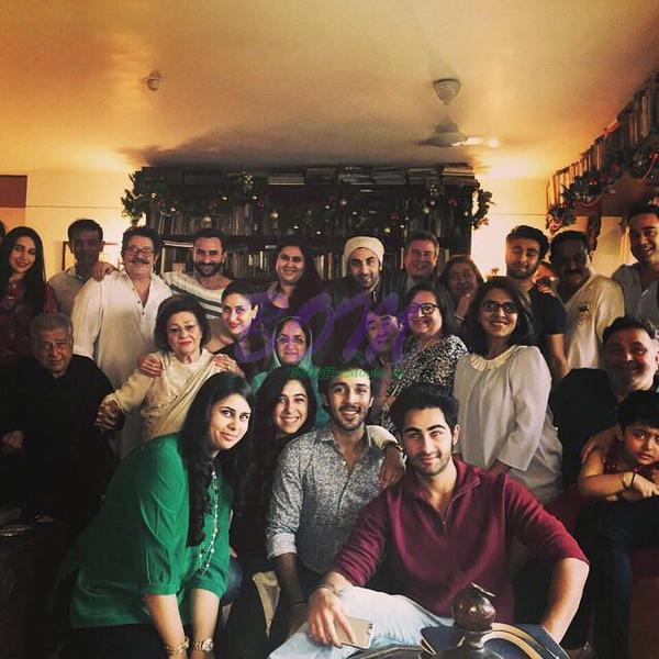 Entire Kapoor family and close relatives celebratnig Christmas together