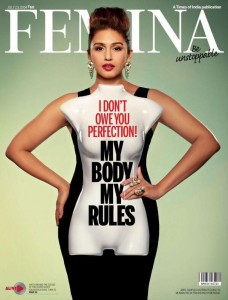 FEMINA Magazine new cover girl Huma Qureshi - Issue July 2014