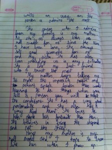 Farah Khan son write essay on her