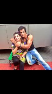 Farah khan says 'Happy birthday Sonu Sood one of the nicest things about making HNY was you..and next time we will get you a Big cake,not Firni pe candle '