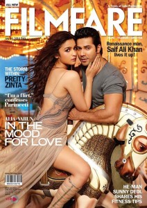 Filmfare Magazine new cover jodi - Varun Dhawan and Alia Bhatt