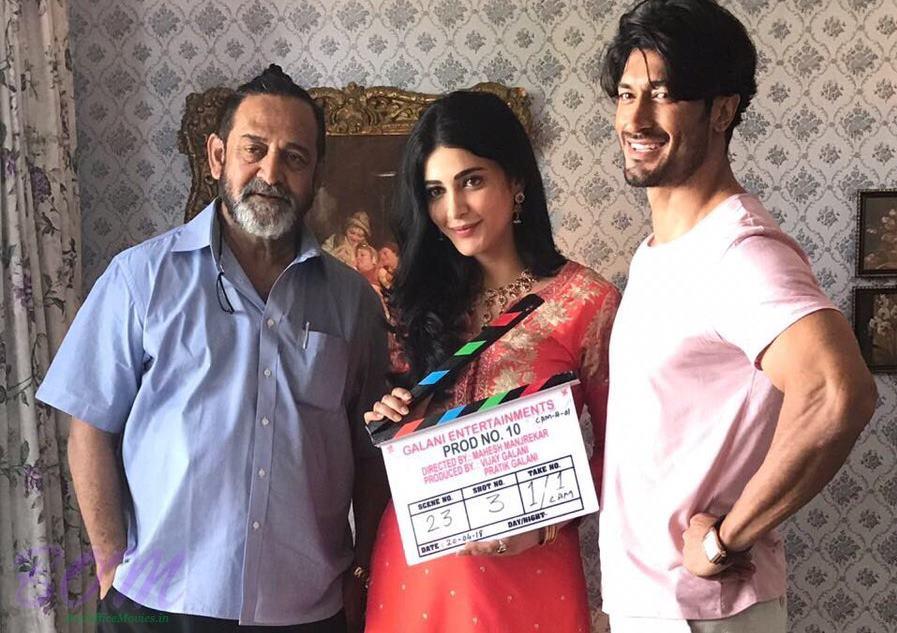 Filming begins of Vidyut Jammwal gangster movie with Shruti Haasan