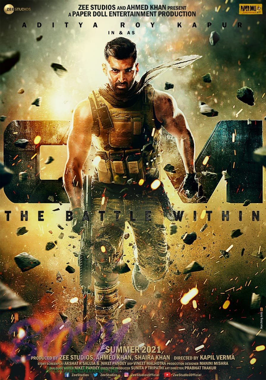 Aditya Roy Kapur Om -The Battle Within action movie first look revealed