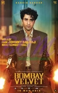 First Poster of Bombay Velvet starring Ranbir Kapoor in Action with guns and bullets.