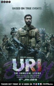 First look poster of Vicky Kaushal starrer Uri movie