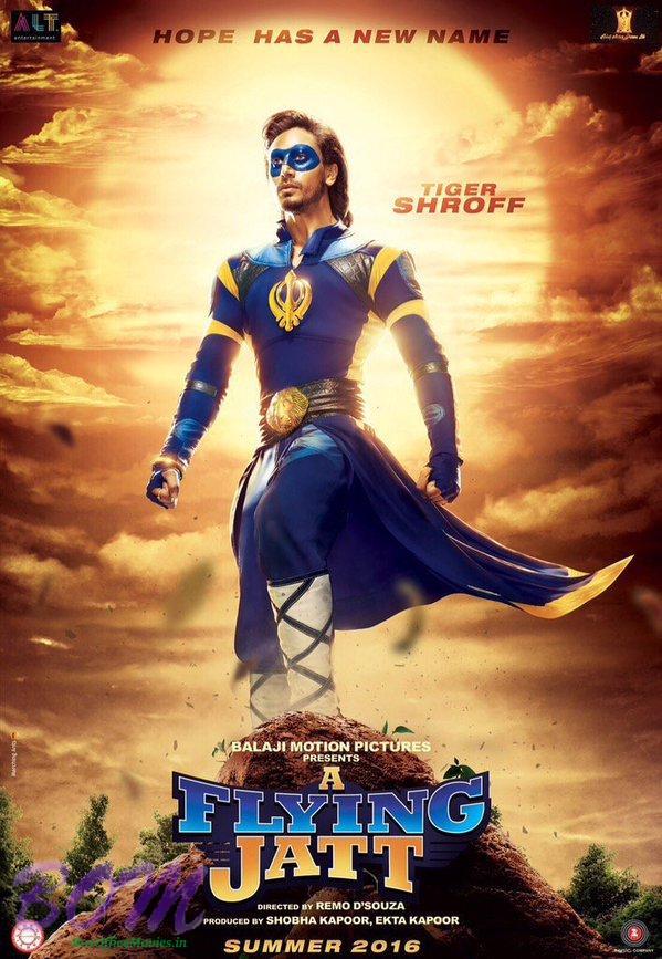 Hope Has a New Face with A Flying Jatt starring Tiger Shroff as super hero.