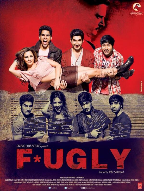 Fugly movie new poster - released on 19 May 2014