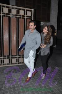 Grey colored Saif Ali Khan and Kareena Kapoor