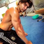 Gurmeet Choudhary warning to gymnast to keep a safe distance with this pic