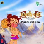 Hanuman Da'Damdaar movie poster announcing the trailer