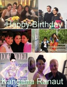 Happy Birthday 2015 to Kangana Ranaut