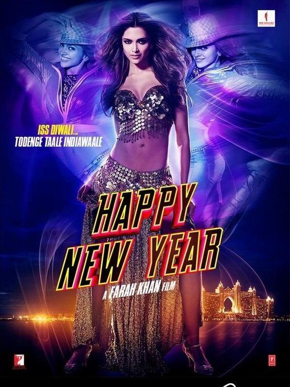 Happy New Year movie new poster featuring Deepika Padukone