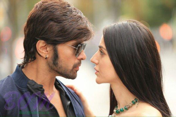 A first look picture of Himesh Reshammiya with lead actress of the movie Teraa Suroor 2