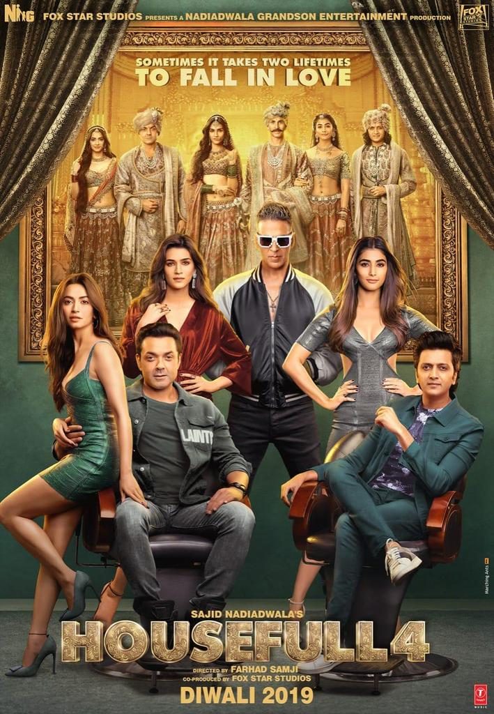 Housefull 4 Star Casts Poster