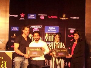 Hrithik Roshan at the press conference of IIFA