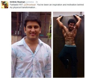 Hrithik Roshan inspiration behind physical transformation