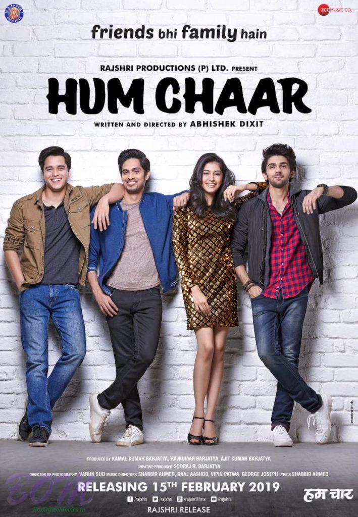 Hum Chaar starring debutante Prit Kamani, Simran Sharma, Anshuman Malhotra and Tushar Pandey.